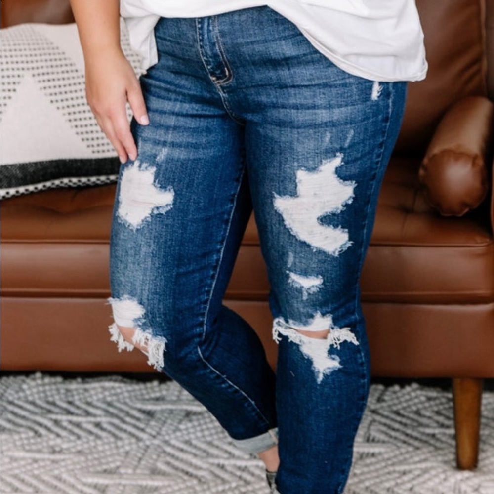 Judy Blue Boyfriend Jeans